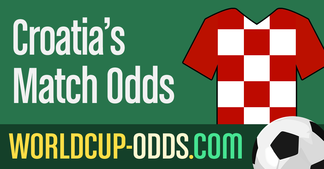 Croatia Match Odds - World Cup 2022