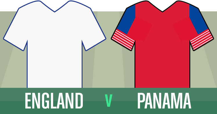 England v Panama